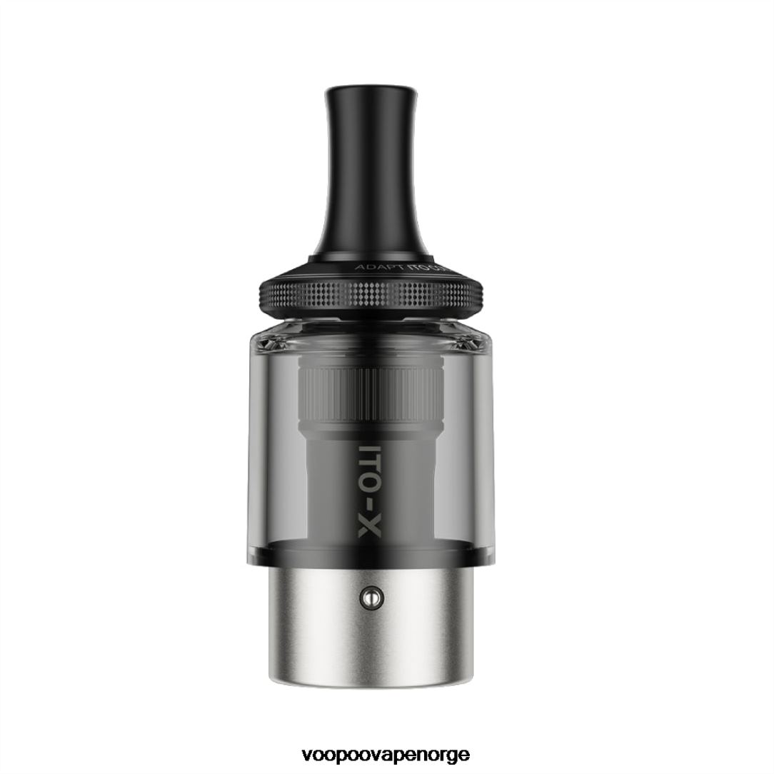 VOOPOO ITO-X podsett 64N0H549 svart - VOOPOO Vape Norge