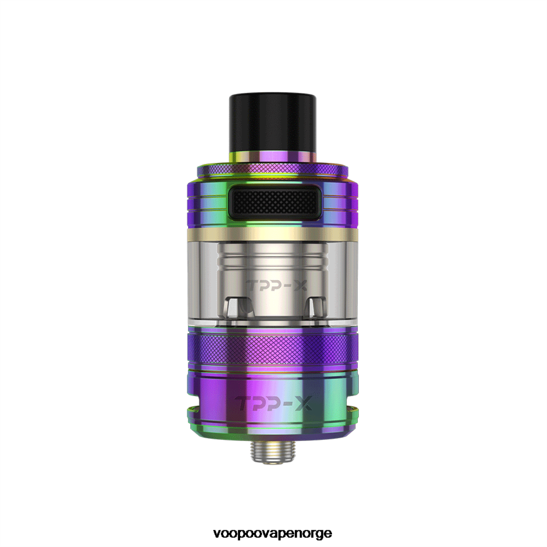 VOOPOO TPP X pod tank 64N0H514 regnbue - VOOPOO Vape Argus Norge