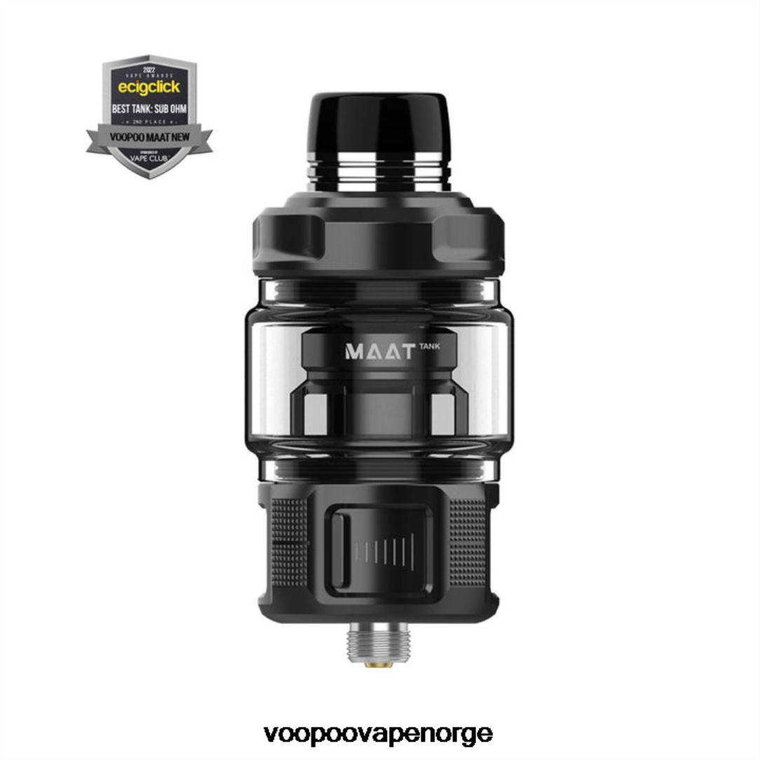 VOOPOO MAAT tank ny 64N0H511 svart - VOOPOO Vape Juice Norge