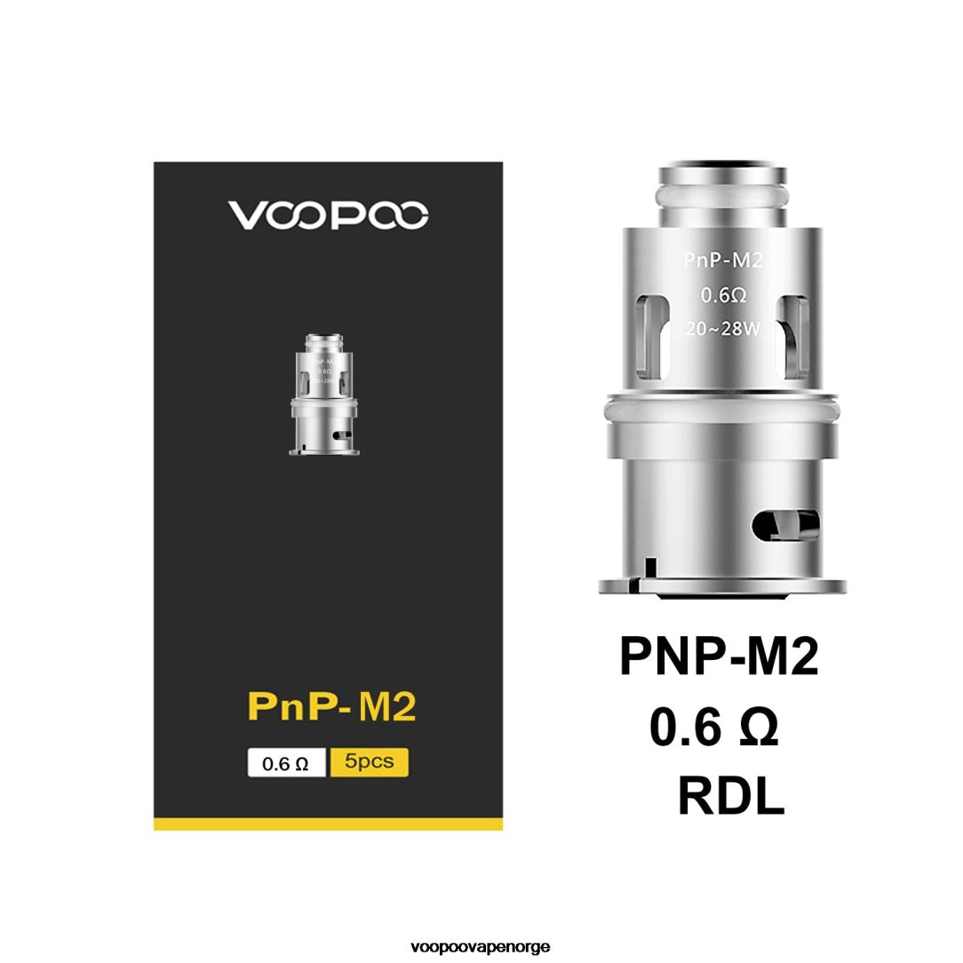 VOOPOO PNP spoler (5 stk) 64N0H589 pnp-m2 - VOOPOO Vape Norge