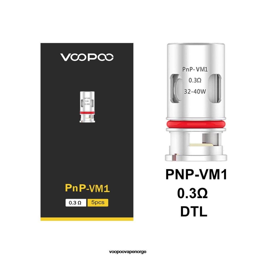 VOOPOO PNP spoler (5 stk) 64N0H596 pnp-vm1 - VOOPOO Vape Store