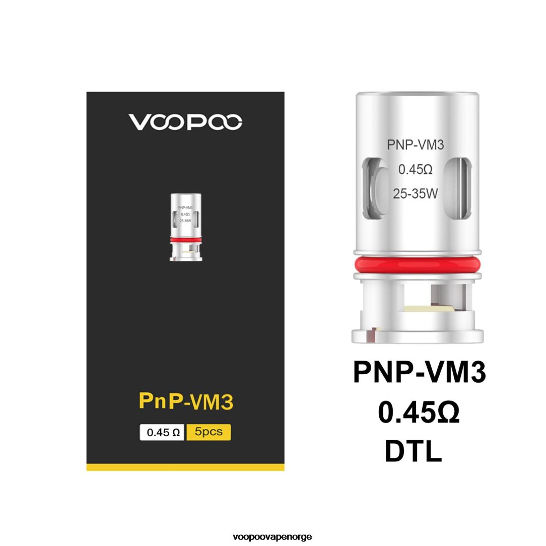 VOOPOO PNP spoler (5 stk) 64N0H597 pnp-vm3 - VOOPOO Vape Near Me