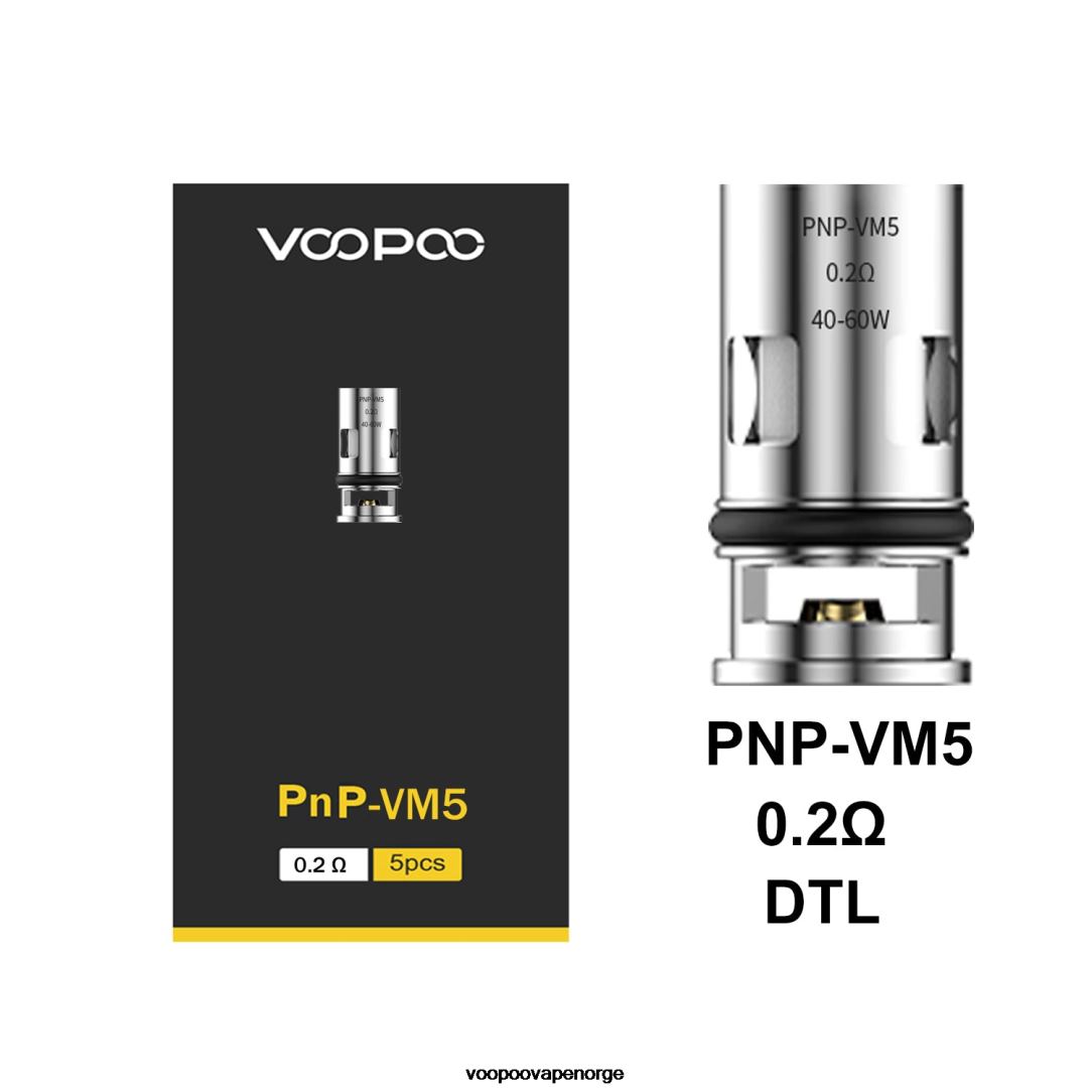 VOOPOO PNP spoler (5 stk) 64N0H599 pnp-vm5 - VOOPOO Vape Norge