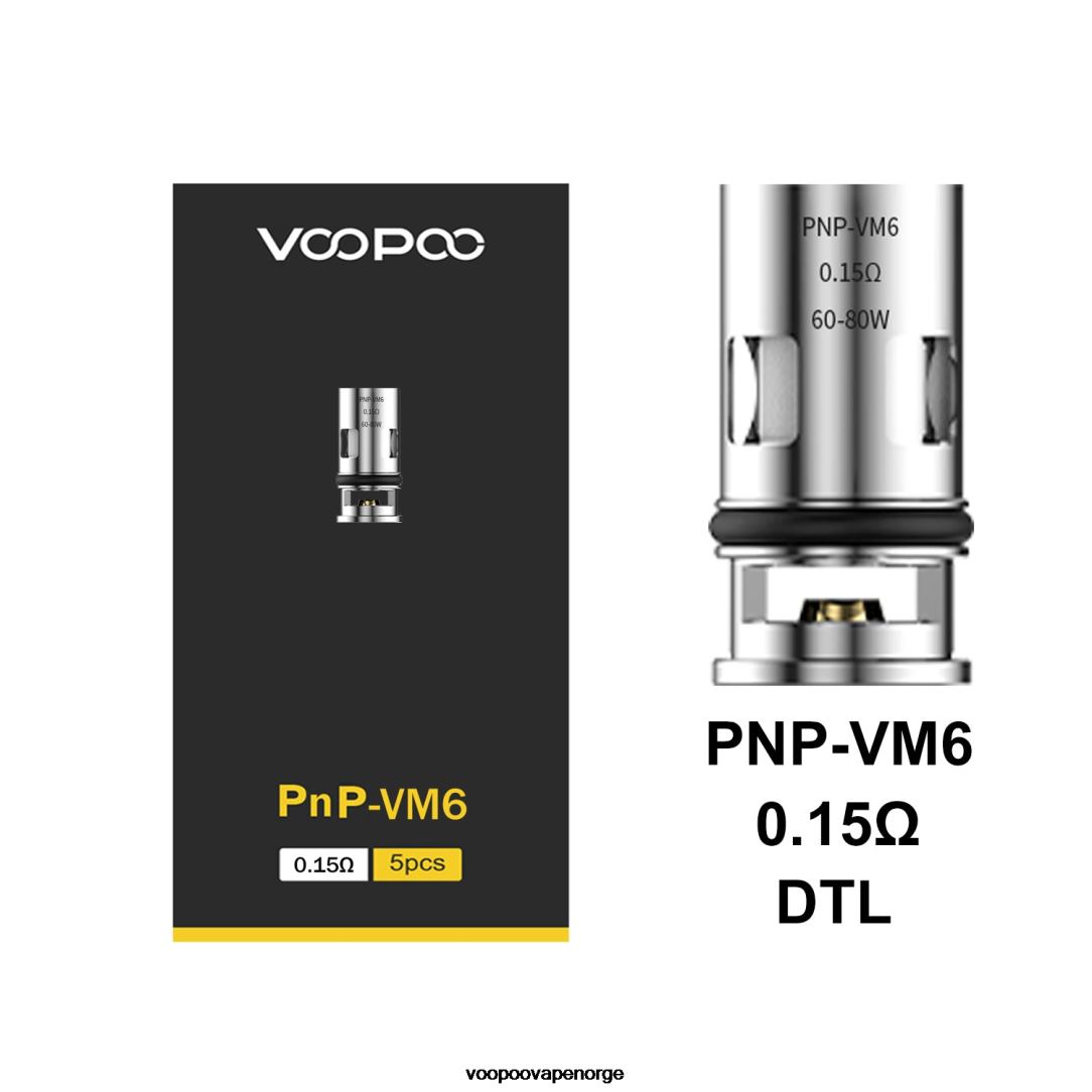 VOOPOO PNP spoler (5 stk) 64N0H600 pnp-vm6 - VOOPOO Vape Oslo