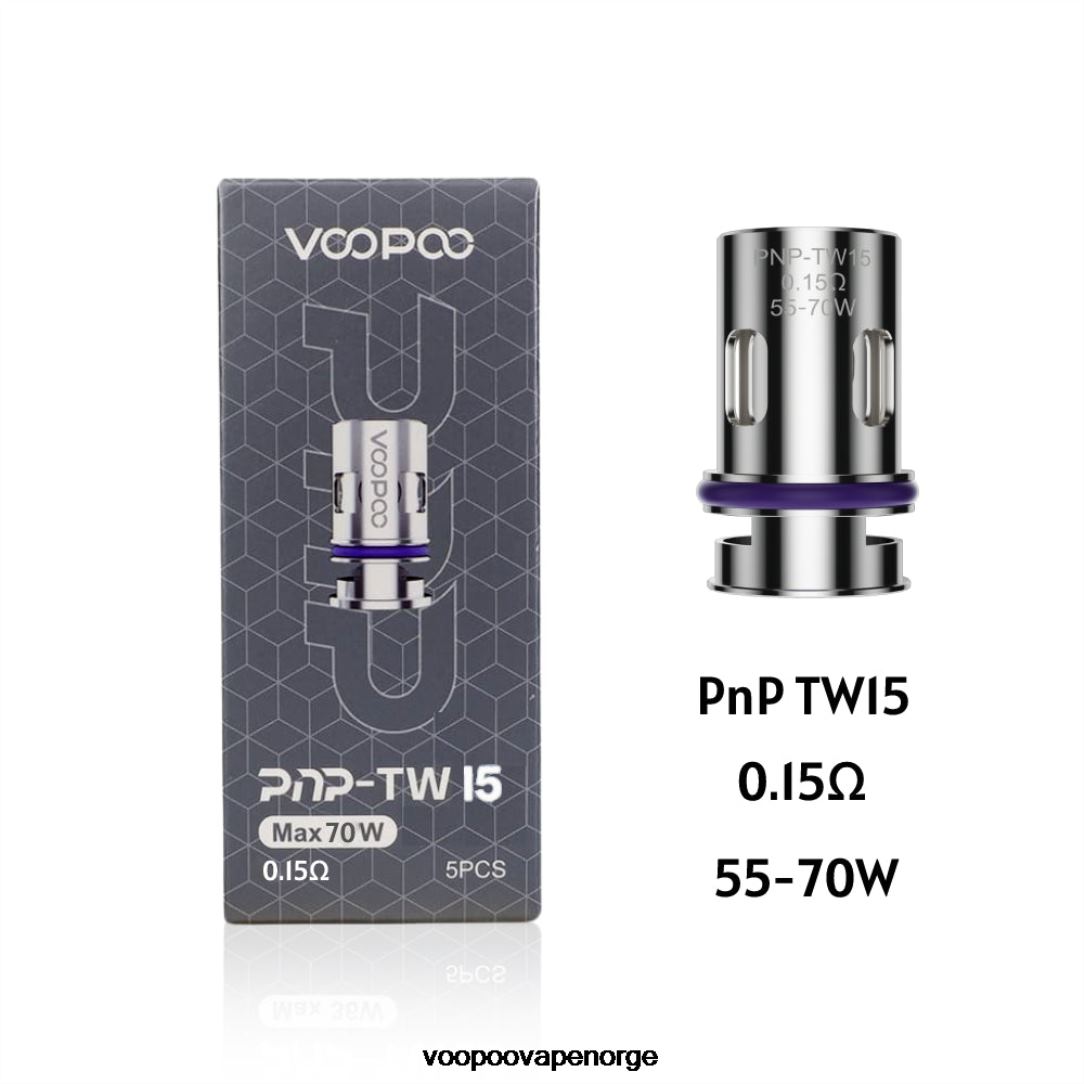 VOOPOO PNP spoler (5 stk) 64N0H601 pnp-tw15 - VOOPOO Vape Juice Norge