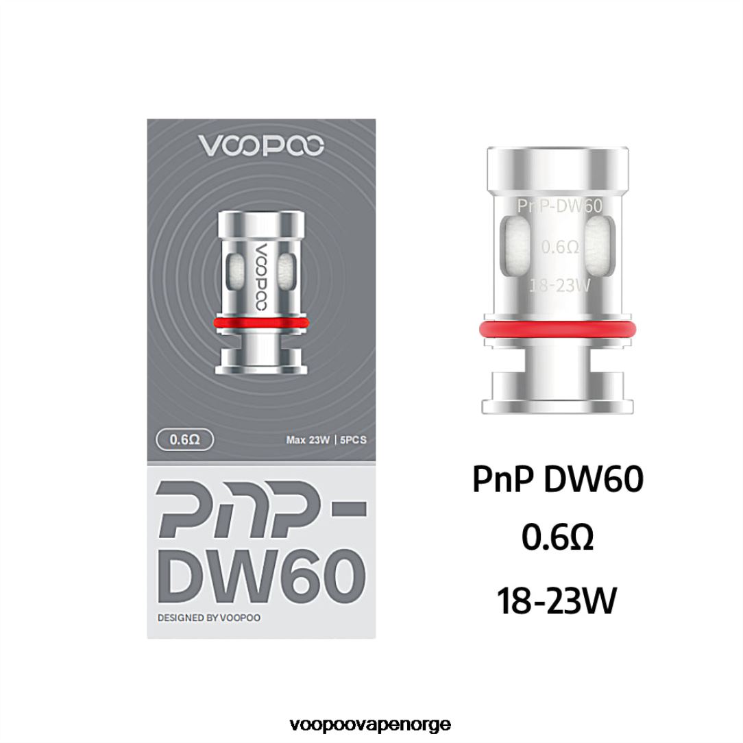 VOOPOO PNP spoler (5 stk) 64N0H604 pnp-dw60 - VOOPOO Vape Argus Norge