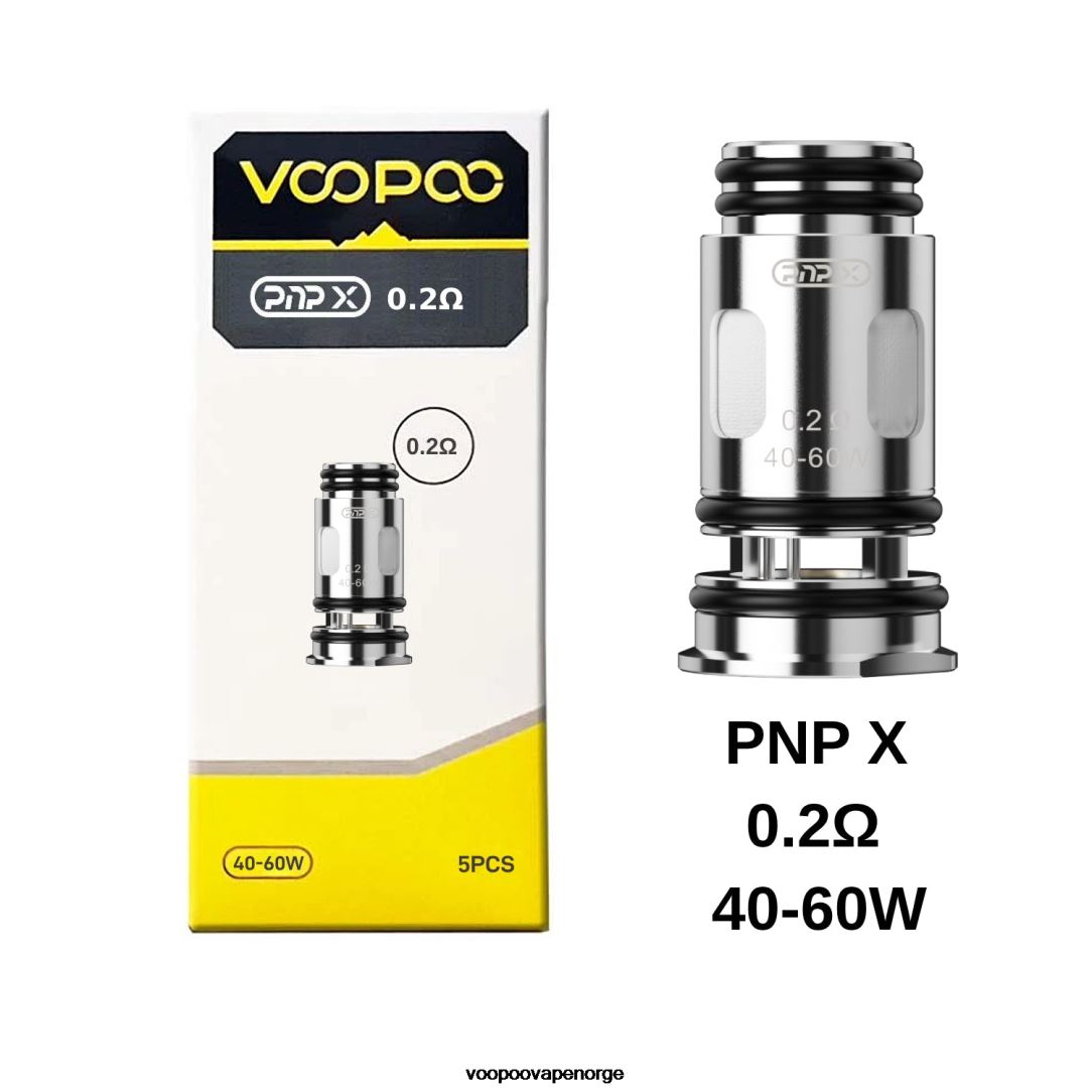 VOOPOO PNP spoler (5 stk) 64N0H606 pnp x 0,2 ohm - VOOPOO Vape Store