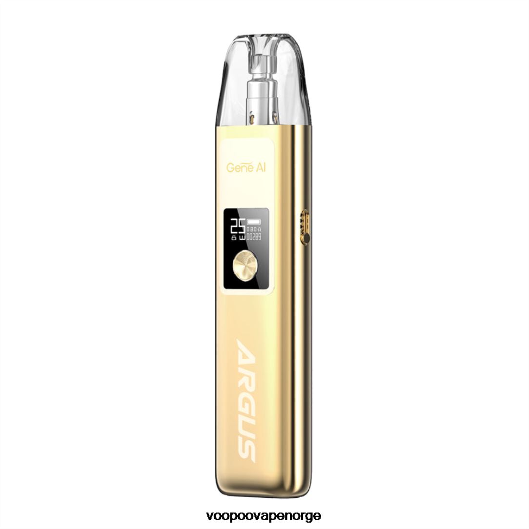 VOOPOO ARGUS G podsett 64N0H55 sanddrift gull - VOOPOO Vape Gene Norge