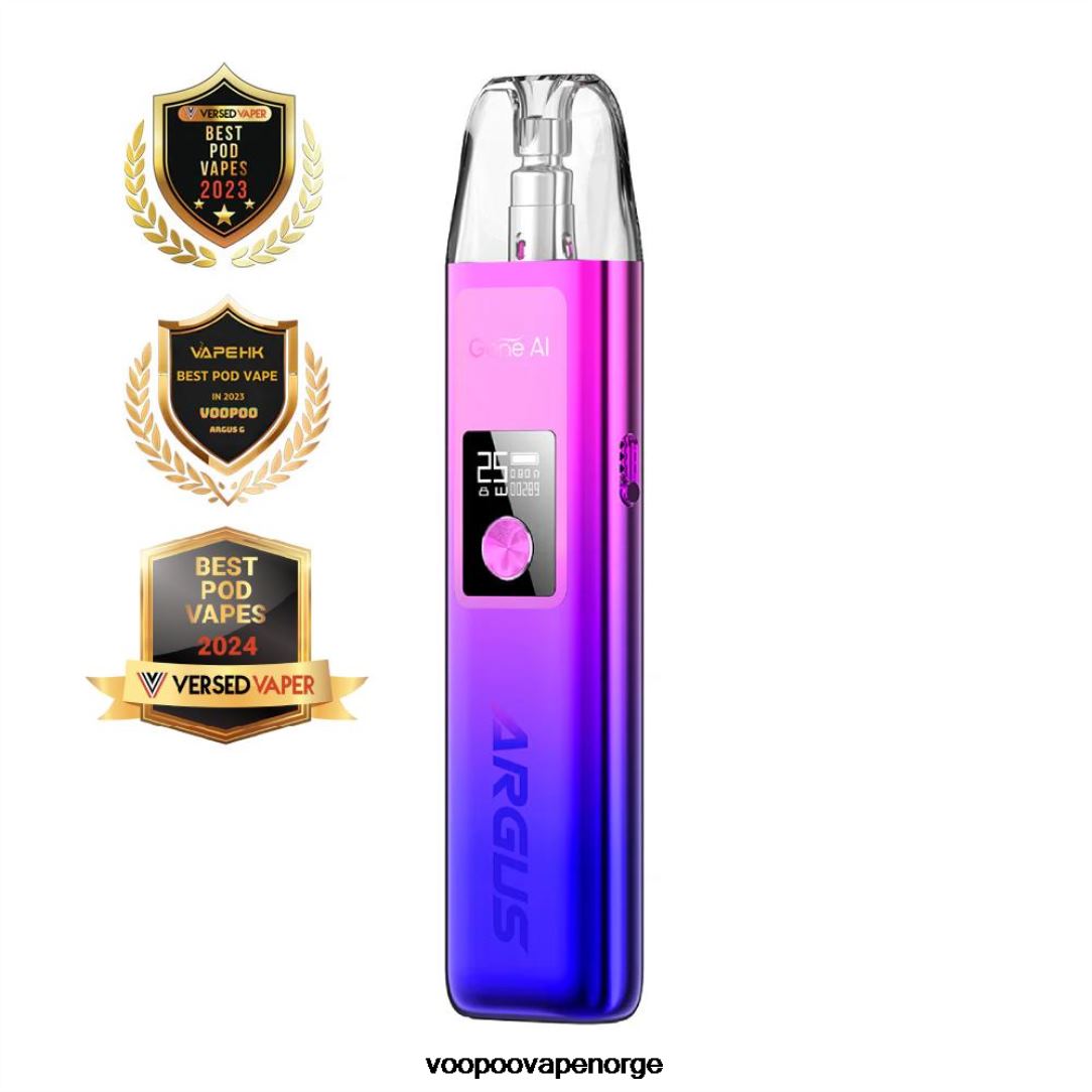 VOOPOO ARGUS G podsett 64N0H6 nordlys blå - VOOPOO Vape Store