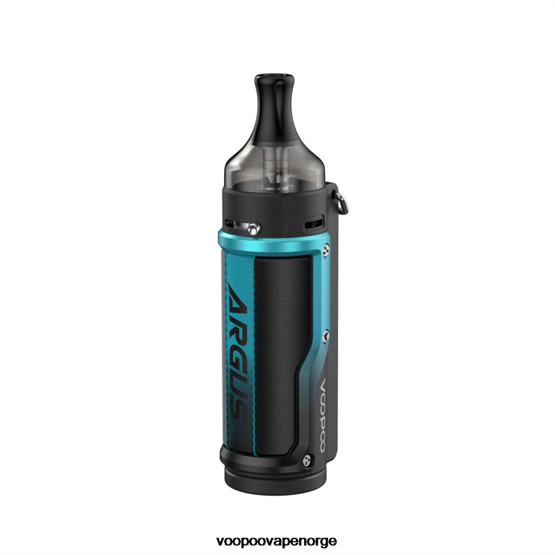 VOOPOO ARGUS pod mod sett 64N0H74 litchi skinn og blå - VOOPOO Vape Argus Norge