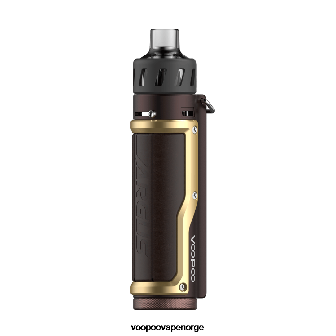 VOOPOO ARGUS pod mod sett 64N0H79 kaffe-titan gull - VOOPOO Vape Norge