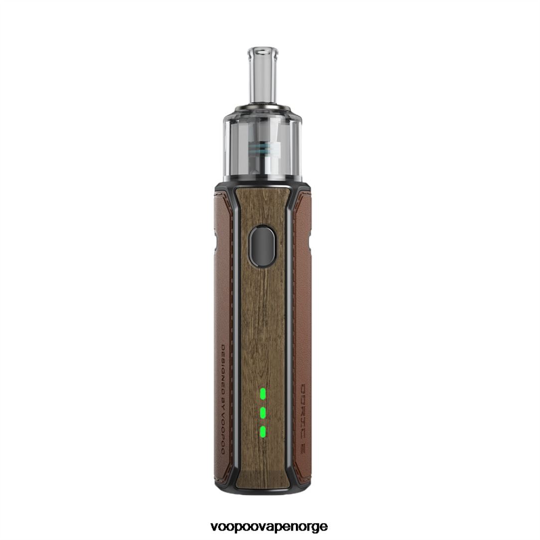 VOOPOO DORIC E pennenhet 64N0H499 klassisk brun - VOOPOO Vape Norge