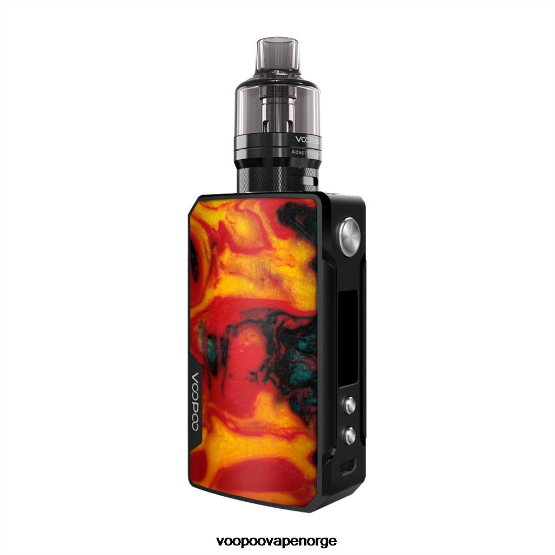 VOOPOO DRAG 2 oppdater utgaven 64N0H327 svart-ild sky - VOOPOO Vape Near Me