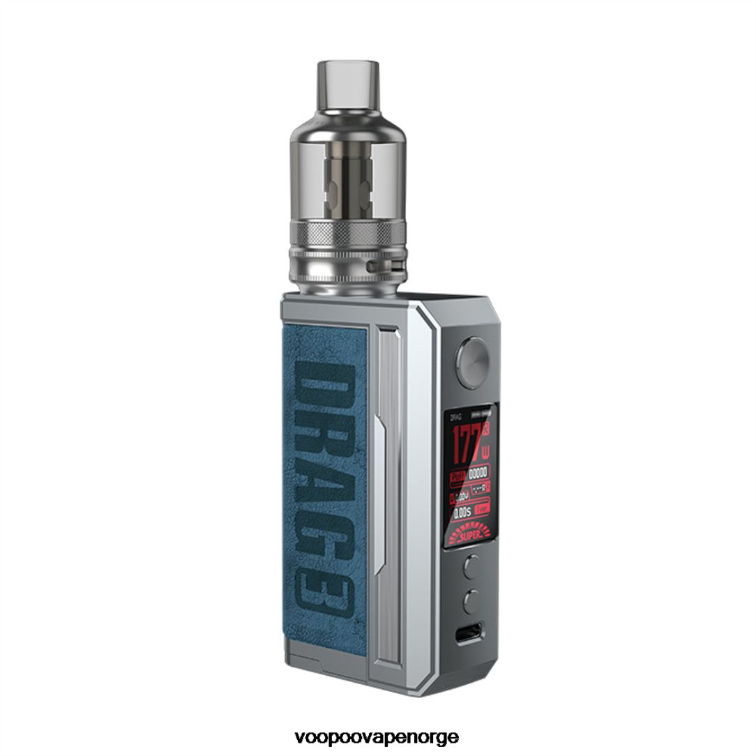 VOOPOO DRAG 3 boks mod sett 64N0H252 prøyssisk blå - VOOPOO Vape Pods