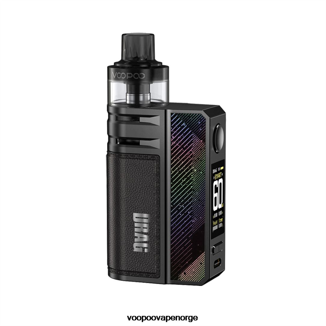 VOOPOO DRAG E60 podsett 64N0H190 obsidian svart - VOOPOO Vape Oslo