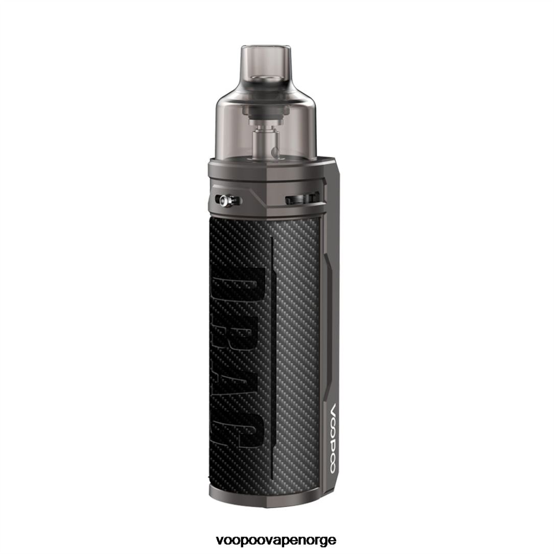 VOOPOO DRAG S pod mod sett 64N0H191 karbonfiber - VOOPOO Vape Juice Norge