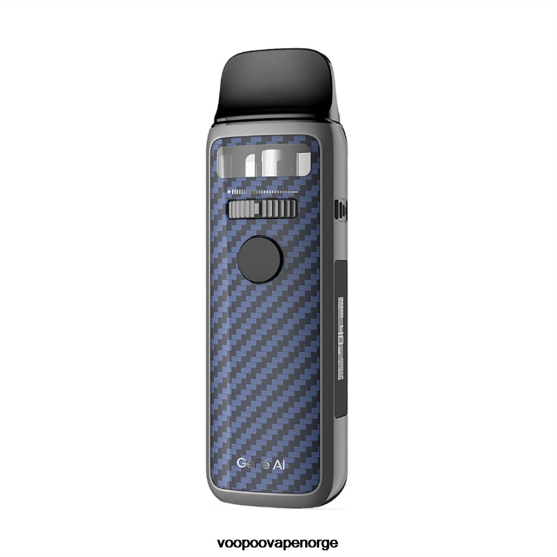 VOOPOO VINCI 3 pod mod sett 64N0H363 karbonfiber blå - VOOPOO Vape Instructions