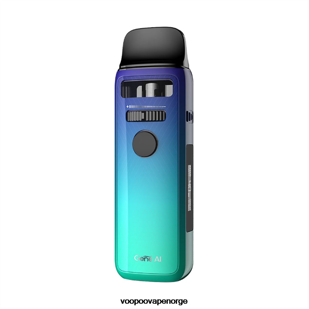 VOOPOO VINCI 3 pod mod sett 64N0H364 nordlys blå - VOOPOO Vape Argus Norge